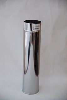 Дымоход "Sferra" 0,5м. нерж.0,8мм ф200