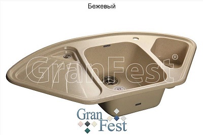 Кухонная мойка Granfest Corner GF-C1040E