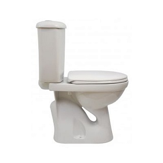 Унитаз-комп "Суперкомпакт" белый ВЫПУСК В ПОЛ  с сиден. и армат. (Ст.Оскол )