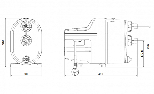 Насосная установка SCALA 1 5-55 (99530407) "Grundfos"  ВЫГОДА