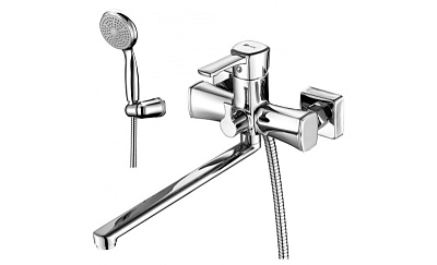 Смеситель д/ванны "Evitta" (LM0551C) 35 мм длинный излив 350 мм LEMARK 