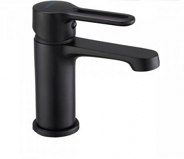 Смеситель д/раковины SHEVANIK черный S8101Н