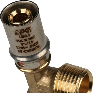 Тройник-переходник с наружной резьбой 16х1/2"х16 SFP-0008-161216 STOUT