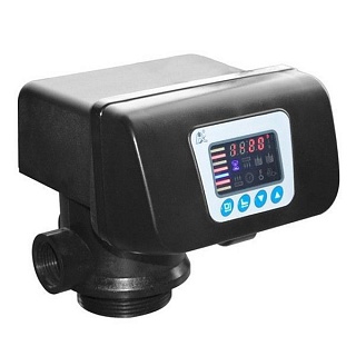 Клапан Runxin TMF63C3 автоматический, умягчение по расходу до 4,5 м3/ч, вх/вых/др 1"/ 1"/ 1/2" (559)