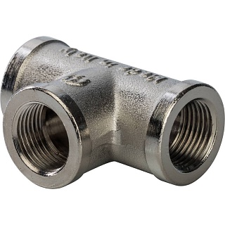 Тройник 3/8" г/г/г ник.(80/10) (SFT-0020-000038) STOUT