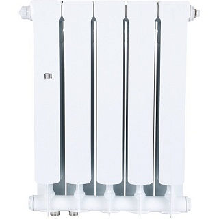 Радиатор биметаллический нижнее правое под.SRB-0320-050005 STOUT Space 500 5 секции ВЫГОДА