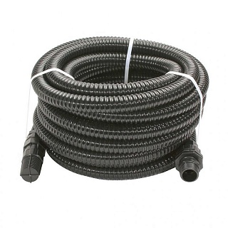 Шланг всасывающий с обратным клапаном и сеткой 1"нар. р., L=7м,  Aquario (6387)