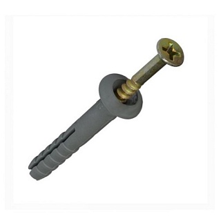 дюбель-гвоздь, гриб 6,0*40 (200) Tech-KREP SM-G  (01218)