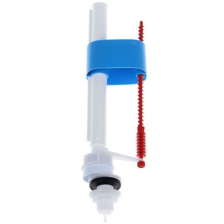 Клапан Ани нижняя подводка 1/2" пластик, эконом WC 5550  (30)