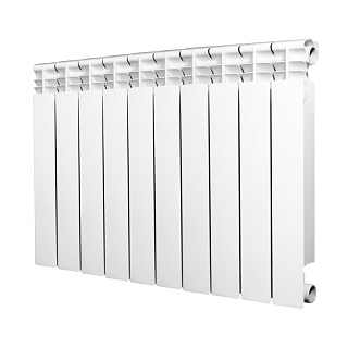 Радиатор бимет. VIENA RB 80-500-1.5 (160Вт) 10 секций 