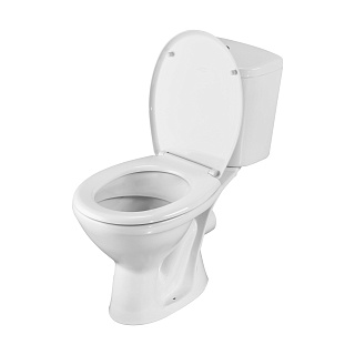 Унитаз-комп "PRO" бел. горизонтальный вып. (Воротынск) 