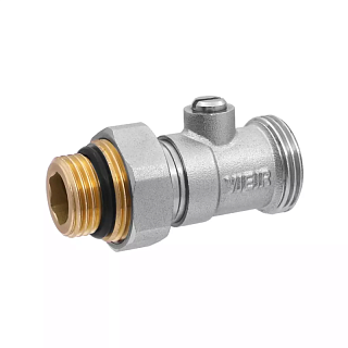 Узел нижнего подключения для радиатора раздельный прямой 3/4"x1/2"  VR1155  VIEIR (100/1шт)