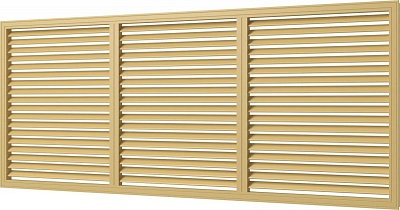 Решетка радиаторная П60150Р 600х1500 беж. (5)