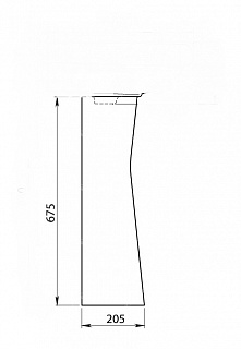 Пьедестал "Вест" бел.