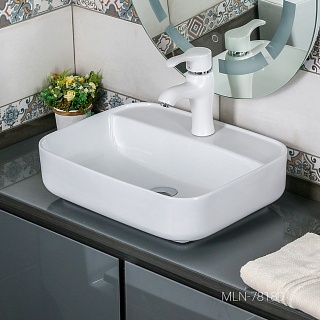 Умывальник фигурный 78180 MELANA