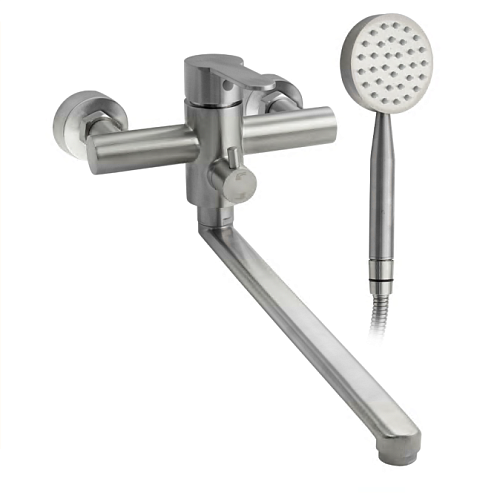 MAGNUS Смеситель д/ванны, нерж. ст 304. код: 9229