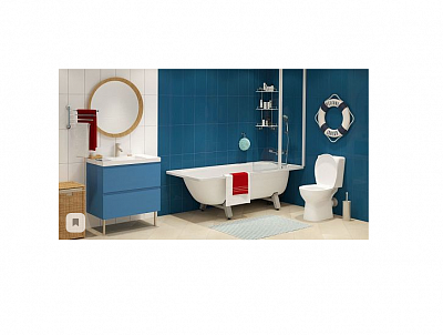 Ванна сталь эм. 1,05х0,65 Екатеринбург ANTICA  белая орхидея 1,8 мм ВЫГОДА!!!