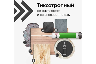 Герметик KUDO- санитарный белый.280 мл.(12) (KSK-121) ВЫГОДА
