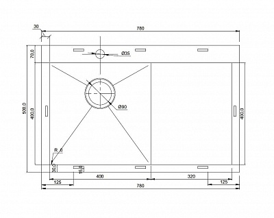 Кухонная мойка Seaman Eco Marino SMV-Z-780R
