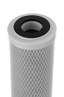 Картридж Slim 10" Гейзер CBC1-10SL уголь прес.1 мкм, ресурс 10000 л, 3 л/мин 27123 (СНЯТО С ПРОИЗВОДСТВА)