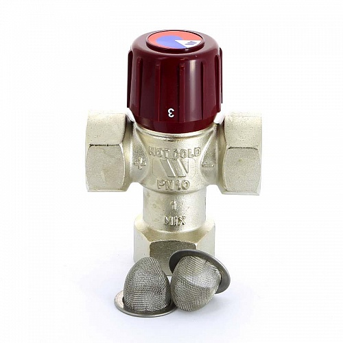 Термостатический смеситель 1/2" Aquamix 42-60гр (10022122) Watts