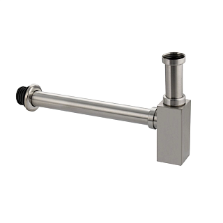 Сифон нижняя часть нерж ст. квадратный профиль BRIMIX (8743)