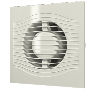 Вентилятор SLIM 4С IVORY осевой Ду100 (настенный,потолочный) (20)