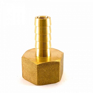 Переход для рез.шл.1/2"г - 10  латунь VIEIR  VRF310  (400)
