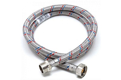 Подводка вода 2,0 г/ш,  ст/г   AQualine   (100/10)