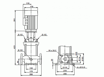 Насос CR 10-04 (1,5 кВт, 3х400V) 96500966