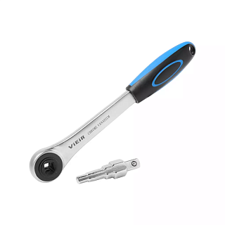 Ключ ступенчатый шестигранный c трещеткой 3/8, 1/2, 3/4,  1"  (для "американок") VER831 VIEIR (20)