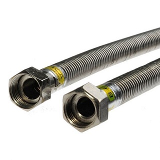 Газ. подводка 3/4 сильфон  0,8 г/г (AQUALINK)  07035