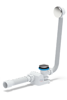 Обвязка для ванны клик-клак "Бриг" с выпуском и перел с гибкой трубой 375*40*50 АниПласт EC655GS (15