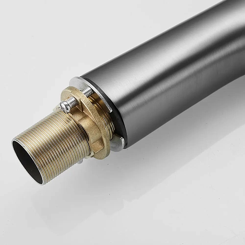 Смеситель д/раковины SHEVANIK оружейная сталь S8501T