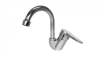 Смеситель д/раковины Solone (SUP1-A146/А045) ф35 одноручк. боковой на шпильке