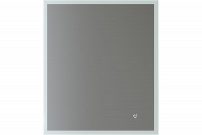 Зеркало 60 "Brick-60" 600х700 белый с подсветкой  IDDIS ВЫГОДА!!
