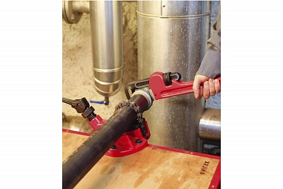 Ключ трубный прямой м.24 VIRAX Viragrip (013824) (ручкой высокопроч.чугун для бол.нагрузок)