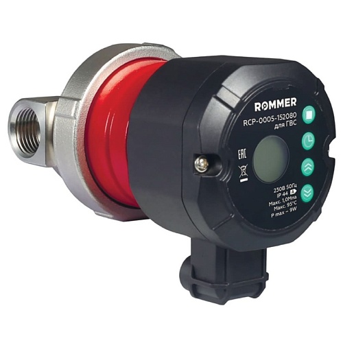 Насос циркуляционный для ГВС с таймером  RCP-0005-152080 Rommer