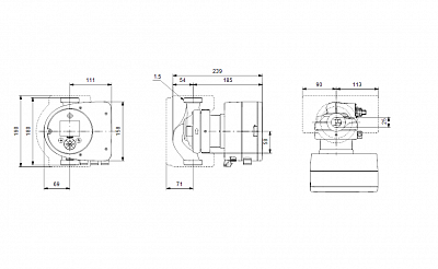 Насос Magna3 25-100 (1х230) 97924247