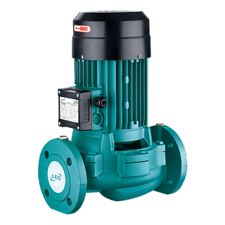 Насос циркул. LPm1500, LEO (1,5кВт, Q=18м3/ч ном., H=19м ном. 220В) (L8072)