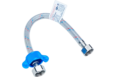 Подводка вода 0,5 1/2 г/г, ЦС (ГП002018) нейлоновая оплетка