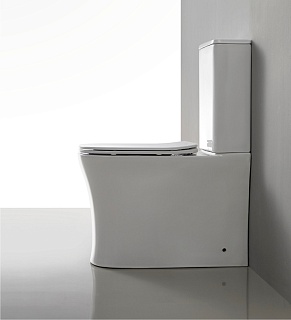 Унитаз-компакт Cerutti SPA "MARMOLADA" белый безободковый сид.дюропл. м/лифт CT7777 АКЦИЯ!!