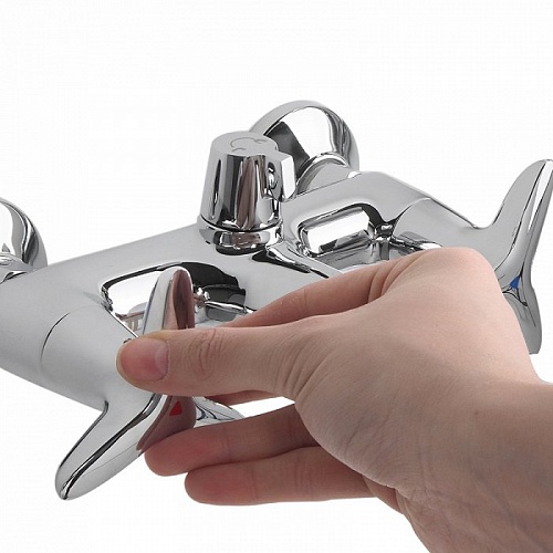 Смеситель для ванны с керамическим дивертором Copter, IDDIS, COPSB02i02WA