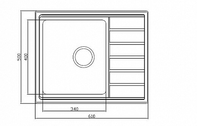 Кухонная мойка Seaman Eco Roma SMR-6150A