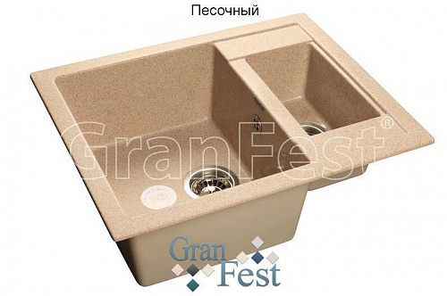 Кухонная мойка Granfest  Quadro GF-Q610K