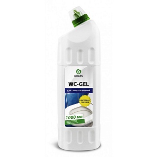 Средство чистящее д/фаянса WC GEL (флак.1000) Grass /8 НОВИНКА