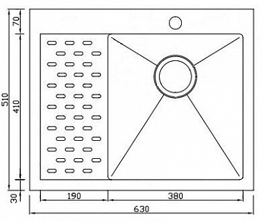 Кухонная мойка Seaman Eco Marino SMB-6351PLS