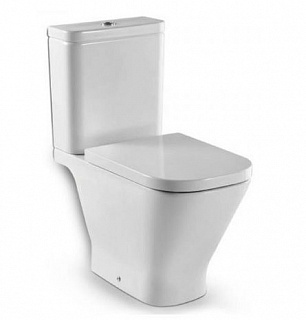 Унитаз-комп ROCA "GAP" сидение м/лифт безободковый