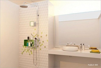 Душевая панель CEBIEN Puzzle-500 крас АКЦИЯ!!