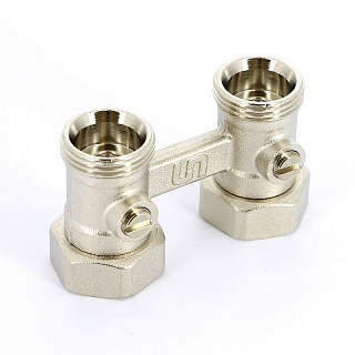 Узел нижнего подключения 3/4 ЕКх3/4 ЕКдля двухтрубной системы (192N3300) прямой